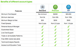 Forex micro vs standard account